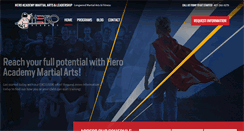 Desktop Screenshot of hero-academy.com
