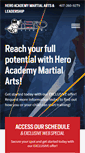 Mobile Screenshot of hero-academy.com